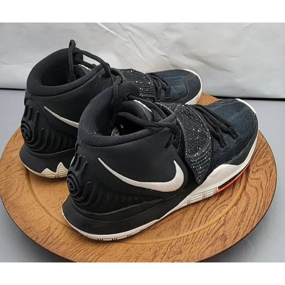 Nike Kyrie 6 Jet Black Sneaker Basketball 2019 Size 7 Men #BQ4630-001 - Picture 7 of 14